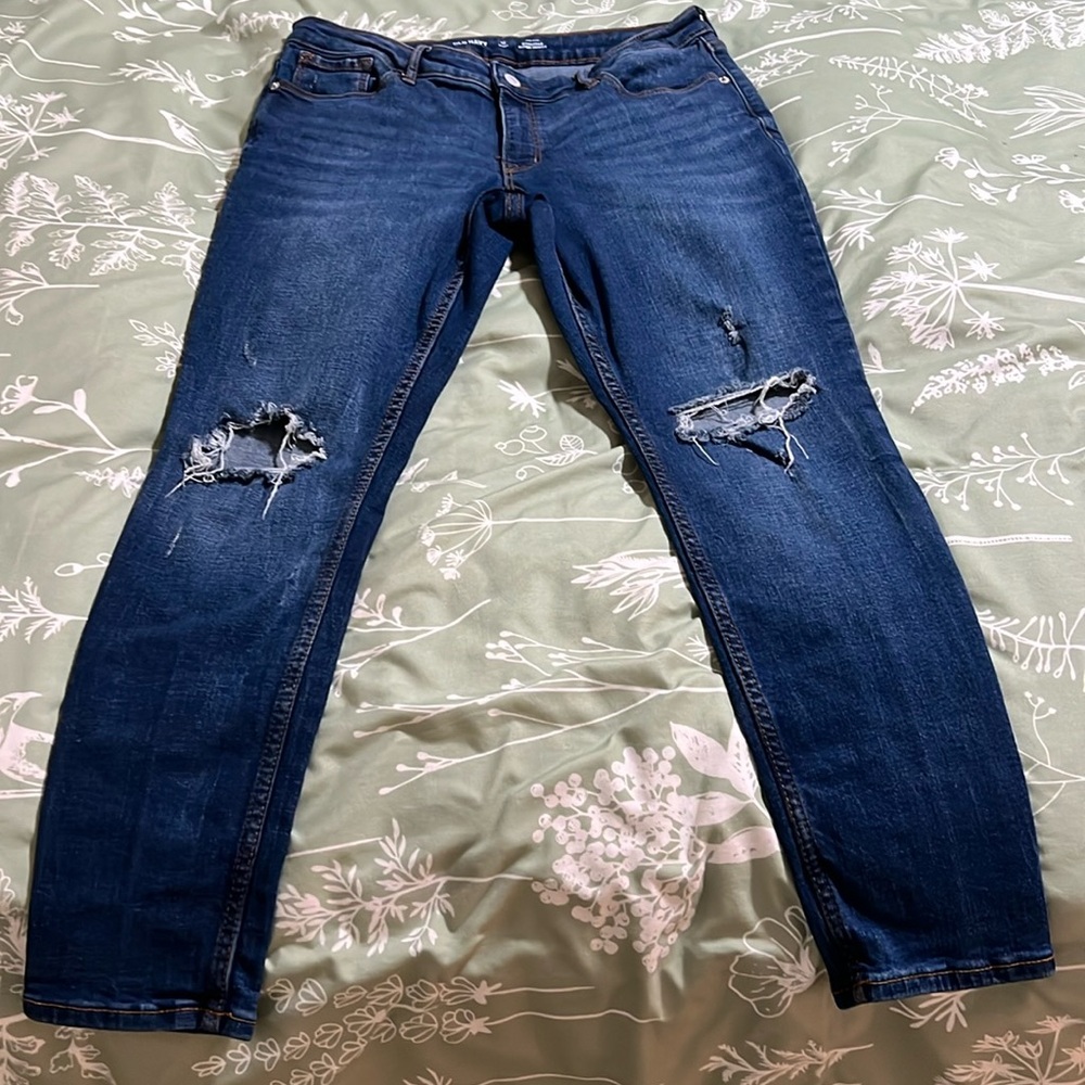 Old navy jean, size 12 short, rockstar super skinny